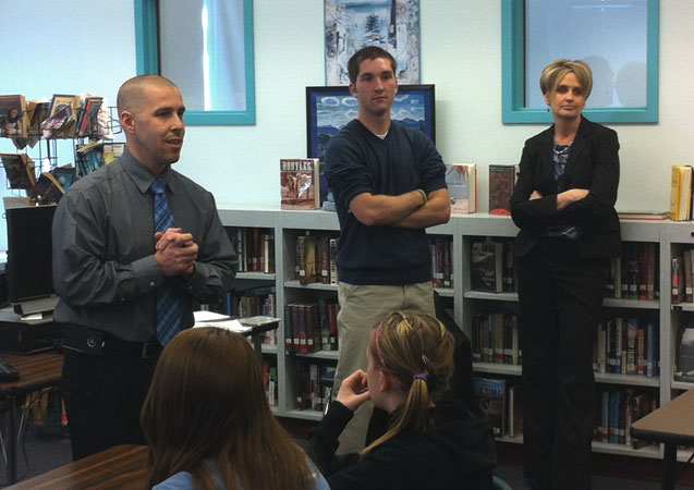 Presentation on K2 and underage drinking at Willsboro Central School, April 4, 2012